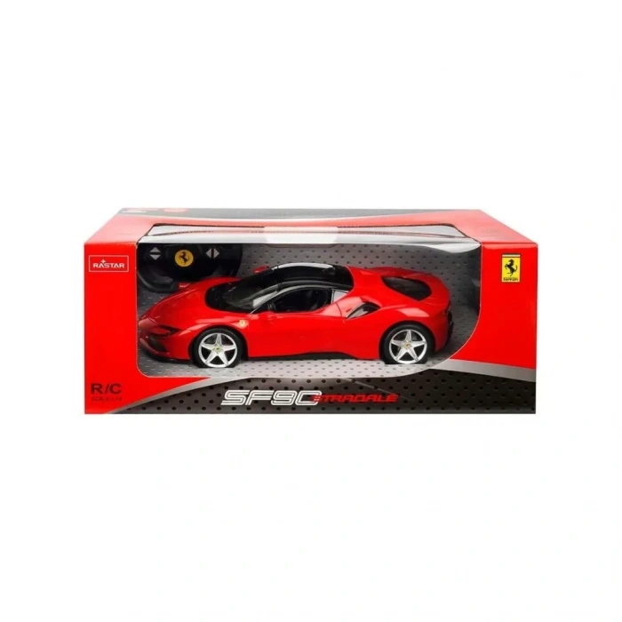 Üreticiniz 97300 1:14 Ferrari Sf90 Stradale Işıklı Uzaktan Kumandalı Araba 34 Cm -