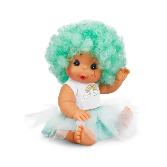 Üreticiniz Afro Kıvırcık Renkli Saçlı Bebek