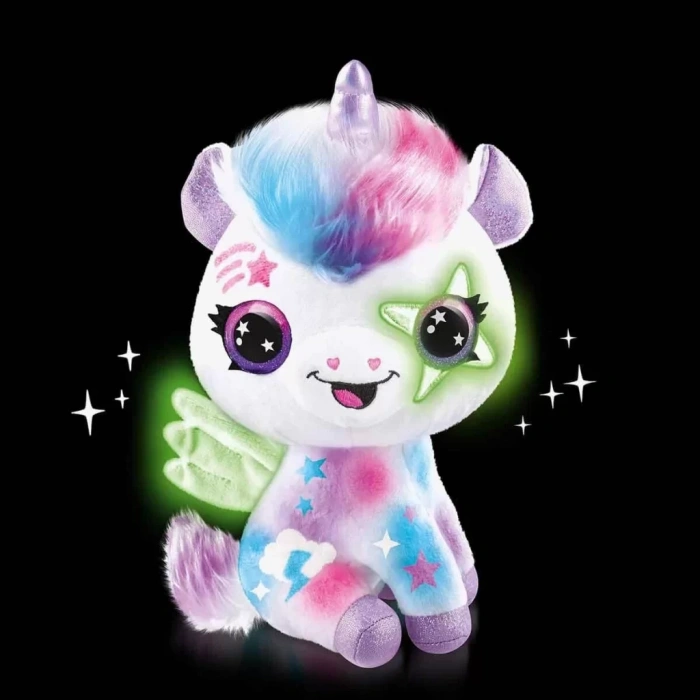 Üreticiniz Airbrush Peluş Karanlıkta Parlayan Sihirli Unicorn