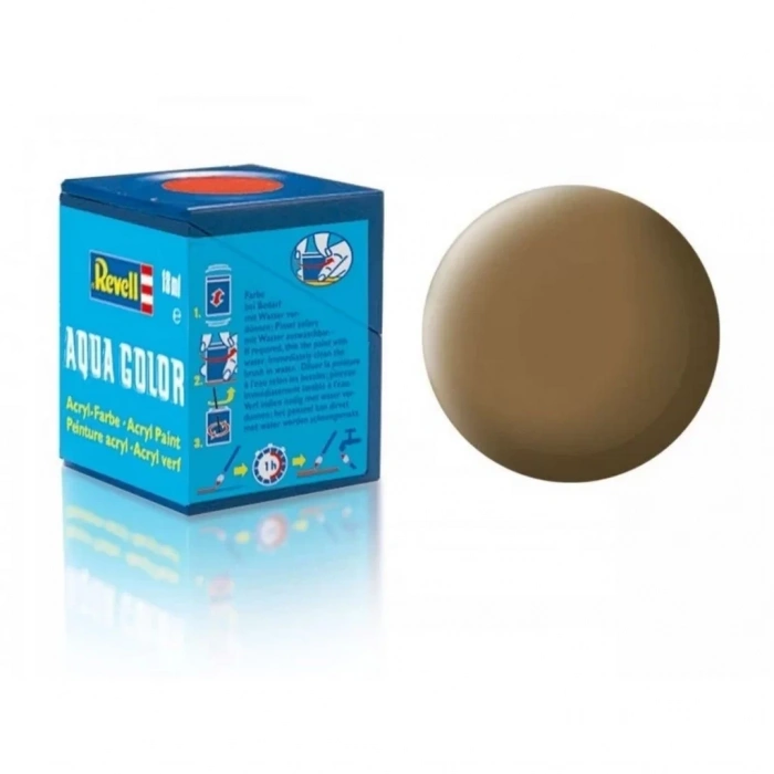 Üreticiniz Aqua Color Dark Earth - Mat Boya - 18 Ml
