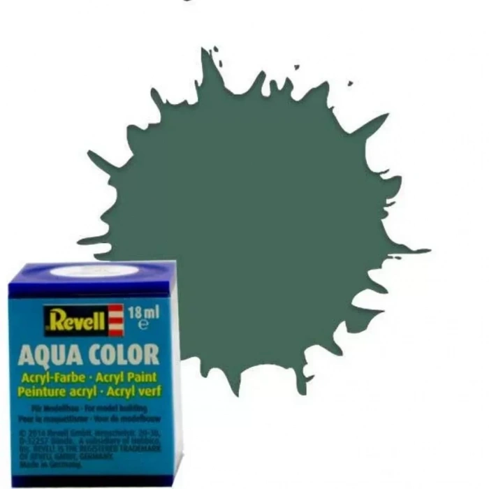 Üreticiniz Aqua Color Greenish Grey - Mat Boya- 18 Ml