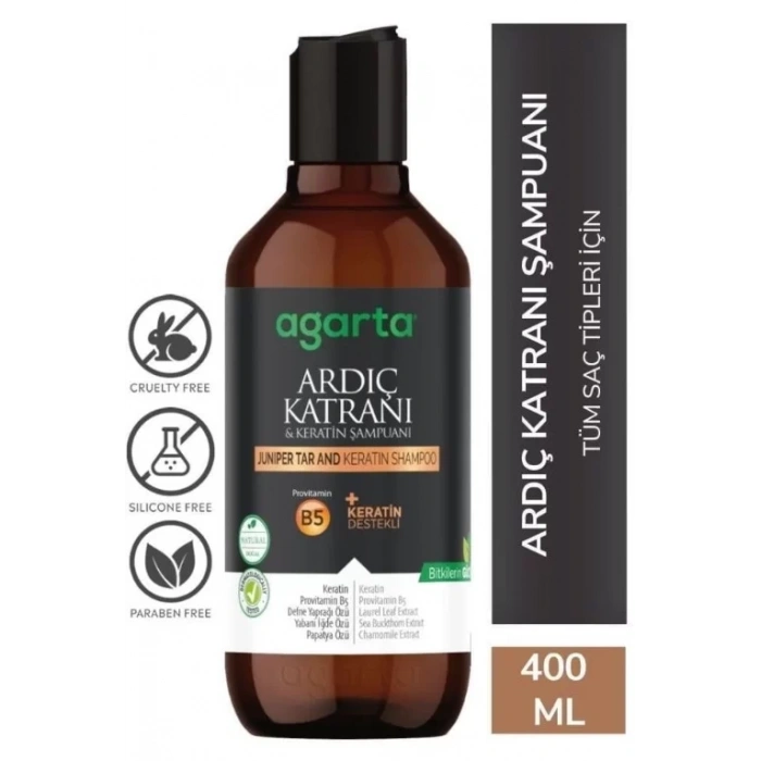 Üreticiniz   ardıç Katranı & Keratin Şampuanı 400ml