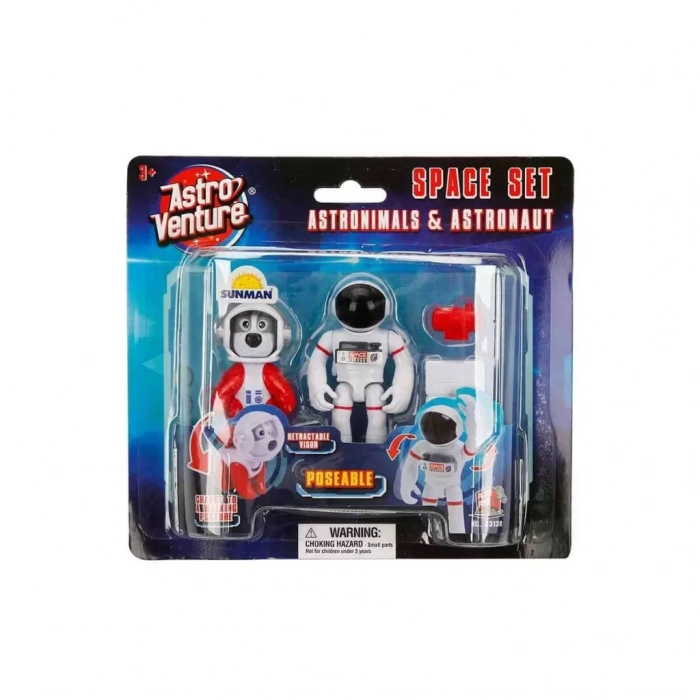 Üreticiniz Astro Venture Astronimals & Astronaut Uzay Seti