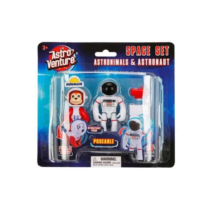 Üreticiniz Astro Venture Astronimals & Astronaut Uzay Seti