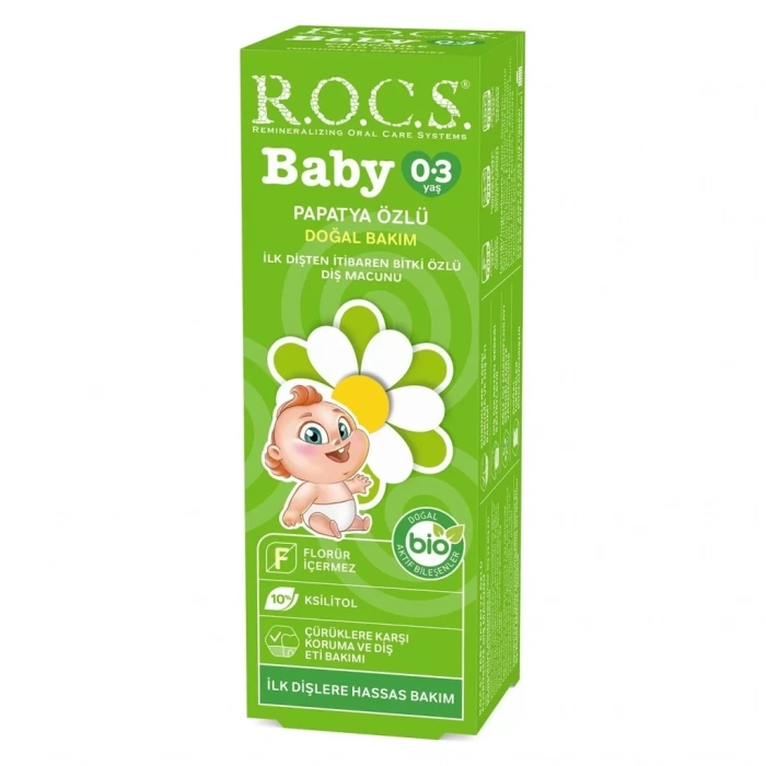 Üreticiniz .baby Diş Macunu 0-3 Yaş 35 Ml Papatya