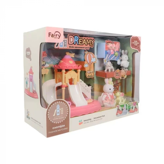 Üreticiniz Bay Dreamy Mini Tavşan Kaydır.eğlen.parkı-mga