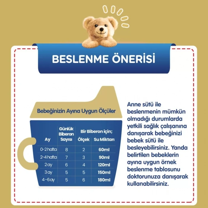 Üreticiniz Bebek Devam Sütü No1 350 Gr