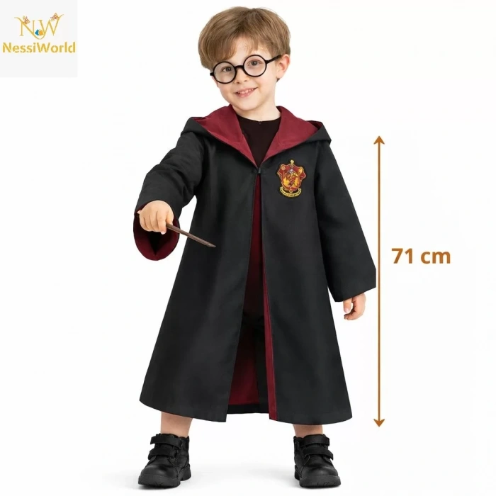 Üreticiniz Bebek Kostüm Seti – Asa Gözlük Pelerin 71 Cm (2-4 Yaş)