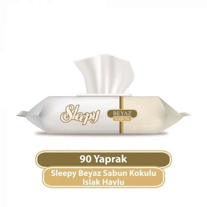 Üreticiniz Beyaz Sabun Kokulu Islak Havlu Mendil 90 Adet