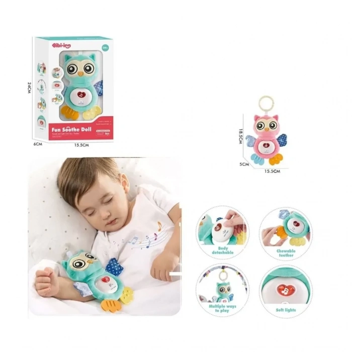 Üreticiniz Bıb6008 -vardem Işıklı Ve Sesli Bebek Baykuşu
