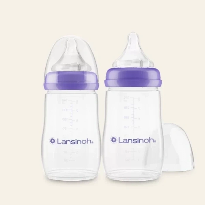 Üreticiniz Biberon 2li Natural Wawa Biberon Emziği 240 Ml