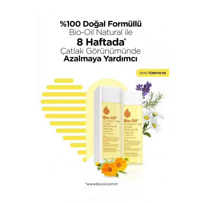 Üreticiniz Bio-oil Çatlak Karşıtı Ve Natural Cilt Bakım Yağı 125 Ml