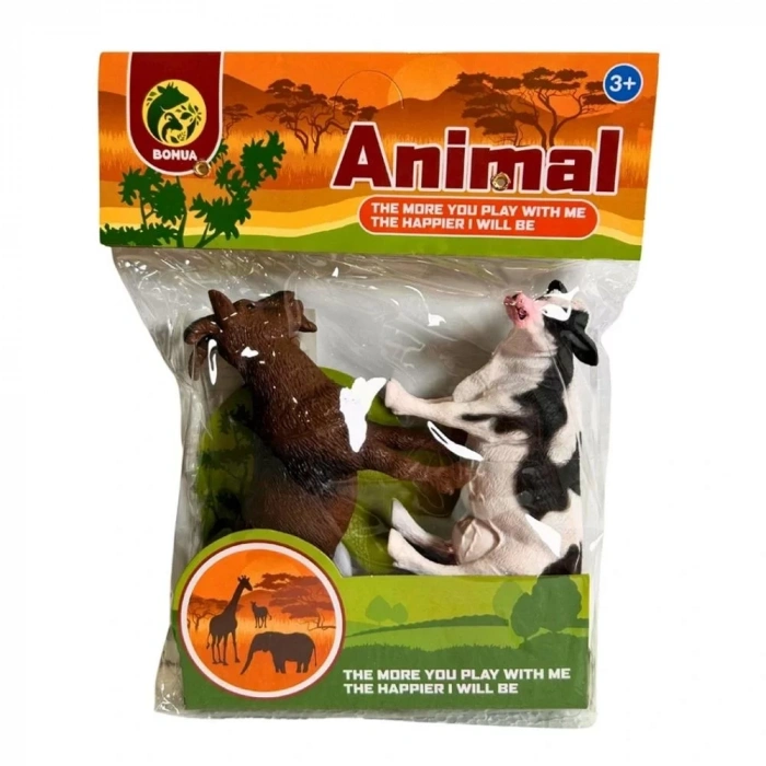 Üreticiniz Bma-11/12 Pvc Pakette İkili Çiftlk Hayvanları -kid