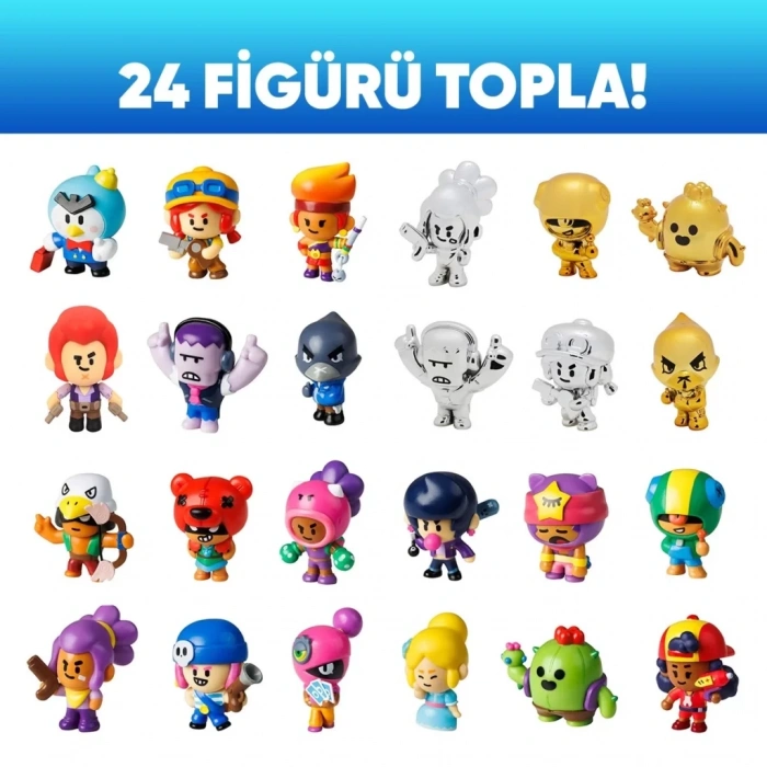 Üreticiniz Brawl Stars 8li Delüks Figür Nessiworld