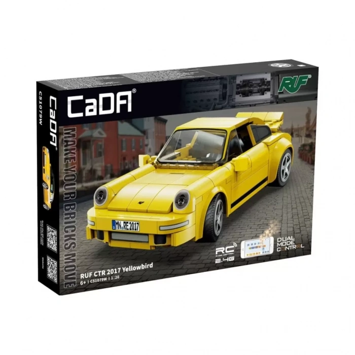 Üreticiniz C51079w Cada Ruf Ctr 2017 Yellowbird Blok Seti 222 Parça -vagon Life