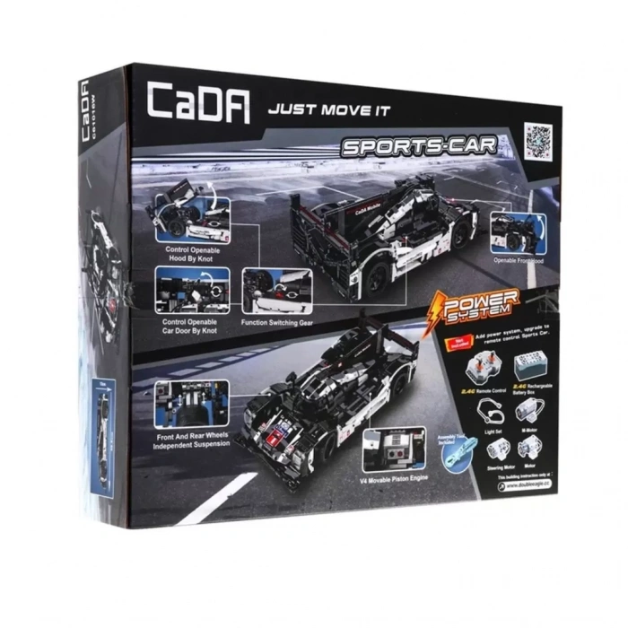 Üreticiniz C51307w Cada Gt Sport Araba Blok Seti 427 Parça -vagon Life