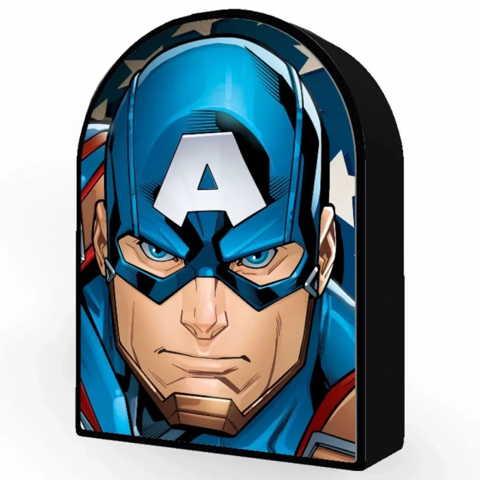 Üreticiniz Captain America 300 Parça Puzzle 35584 - Metal Kutu