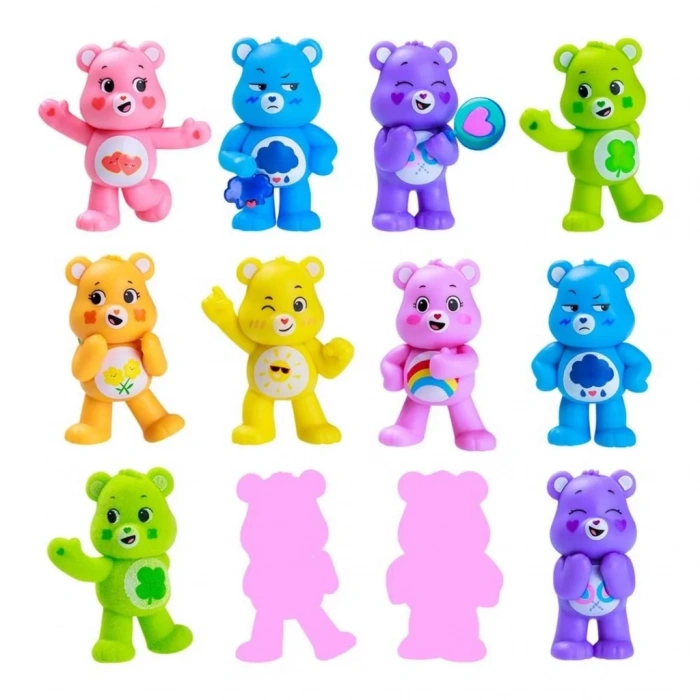 Üreticiniz Care Bears Mini Koleksiyon Figürleri 12li Paket