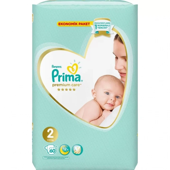 Üreticiniz Care Eko Paket 2 Beden 60 Adet
