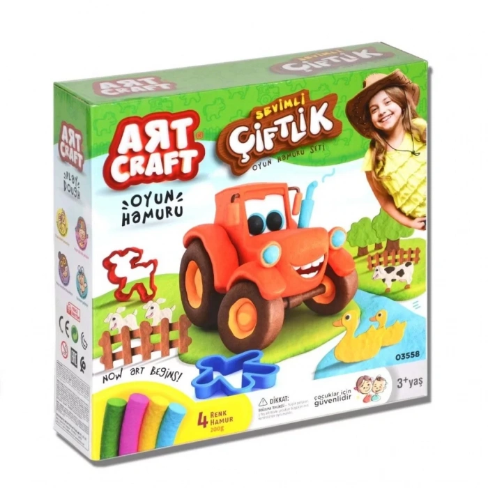 Üreticiniz Çiftlik Oyun Hamuru Seti