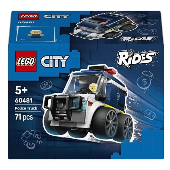 Üreticiniz City Polis Kamyonu 60481