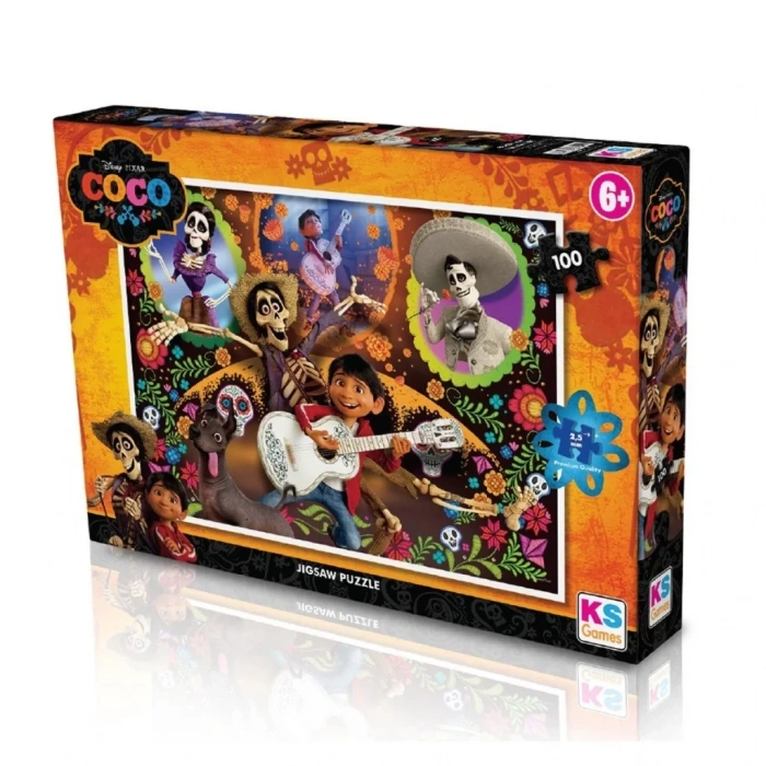 Üreticiniz Co 714 Coco Puzzle 100 Parça- Ks Games