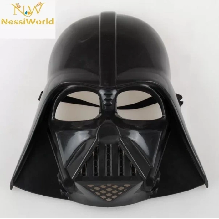 Üreticiniz Çocuk Boy Yıldız Savaşları Darth Vader Maskesi Ve 90 Cm Pelerin Seti Siyah