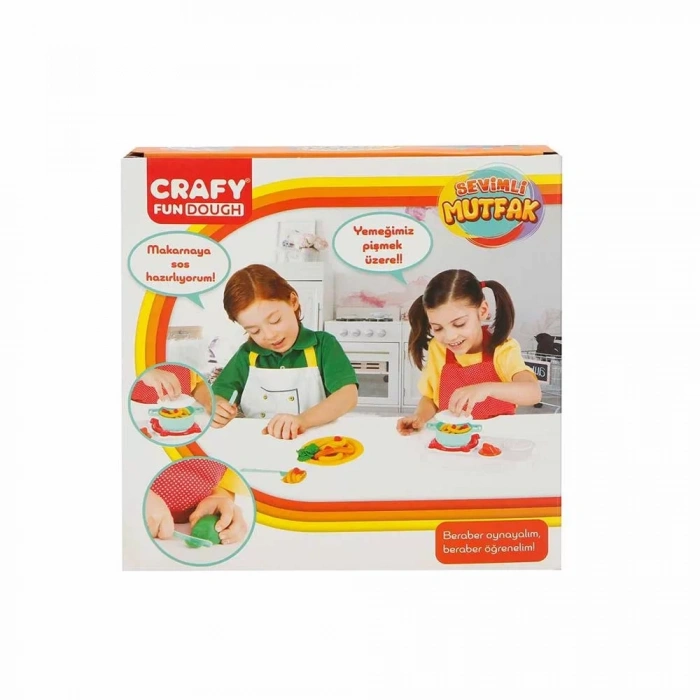 Üreticiniz Crafy Sevimli Mutfak 200 G 10 Parça