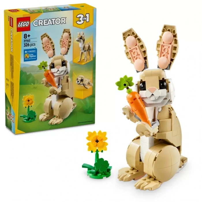 Üreticiniz Creator 3’ü 1 Arada Sevimli Tavşan Oyun Seti 31162