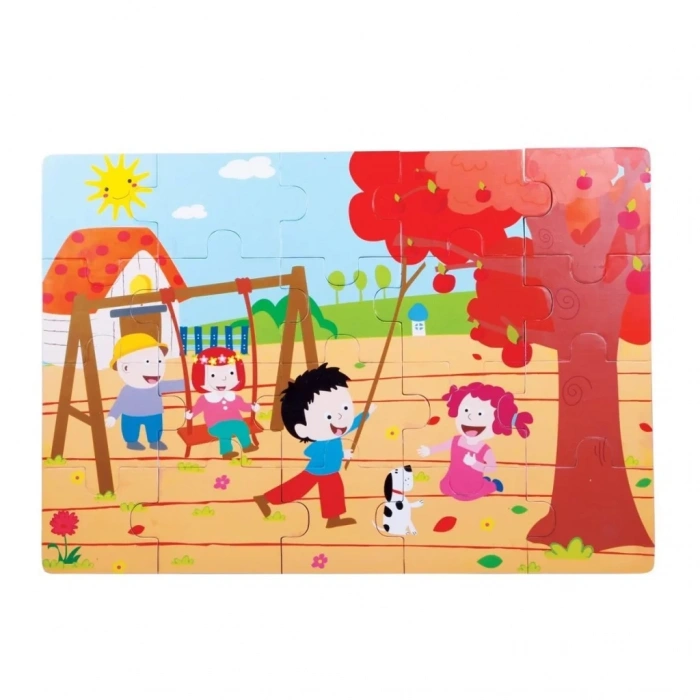 Üreticiniz Cs-1277 Sonbahar  Ahşap Yer Puzzle
