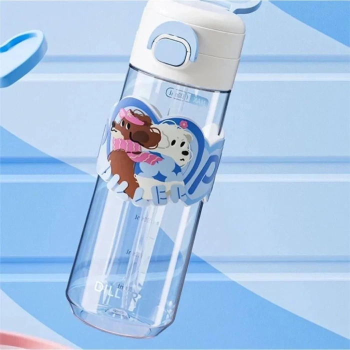 Üreticiniz D2540 Dıller 700 Ml Boyun Askılı Trıtan Su Matarası