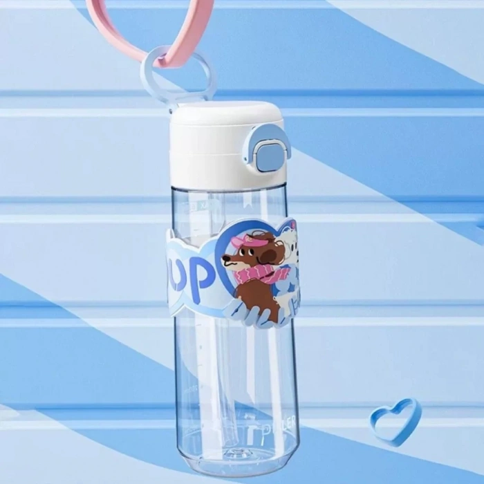 Üreticiniz D2540 Dıller 700 Ml Boyun Askılı Trıtan Su Matarası