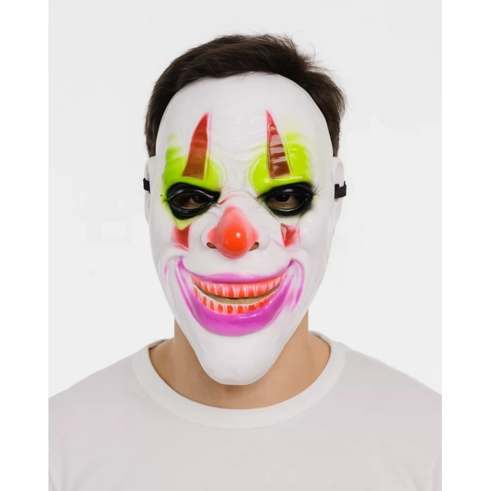 Üreticiniz Delirten Gülüş Psikopat Palyaço Temalı Joker Maskesi
