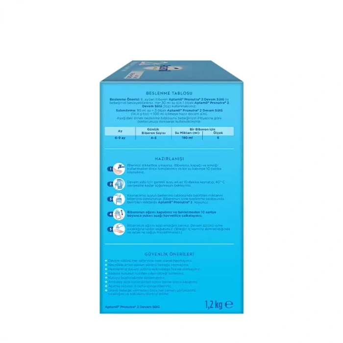Üreticiniz Devam Sütü Maması No2 6-9 Ay 1200 Gr