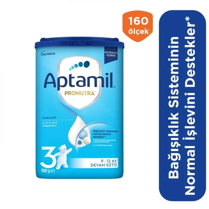 Üreticiniz Devam Sütü Maması No3 9-12 Ay 800 Gr