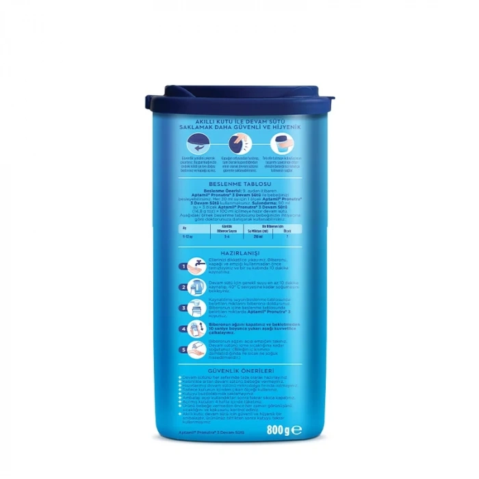 Üreticiniz Devam Sütü Maması No3 9-12 Ay 800 Gr