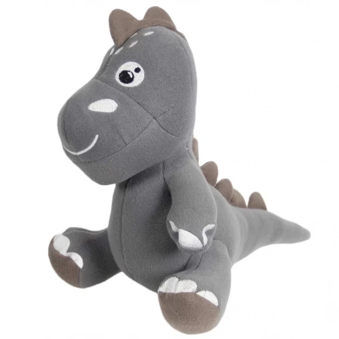 Üreticiniz Dino Peluş Oyuncak Gri 25 Cm