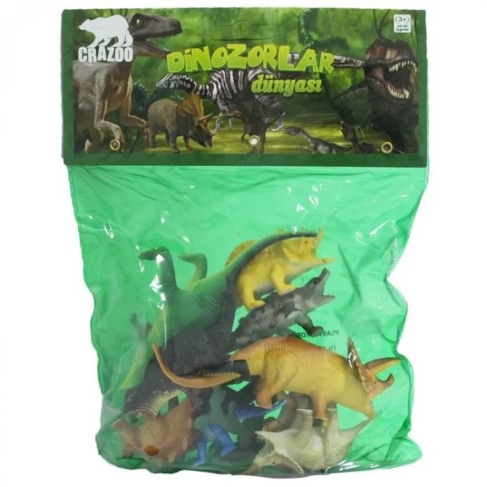 Üreticiniz Dinozorlar Dünyası Poşetli
