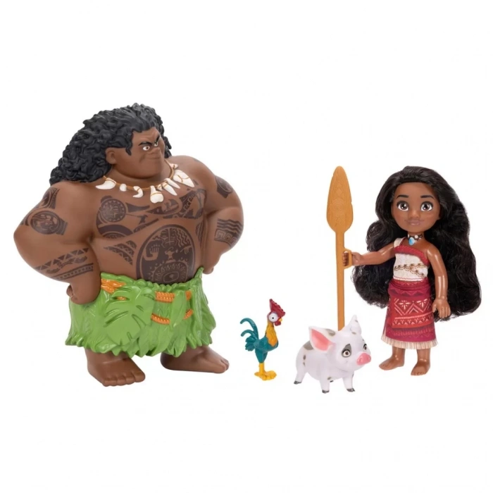 Üreticiniz Disney Moana 2 Moana Ve Maui Oyun Seti 15 Cm
