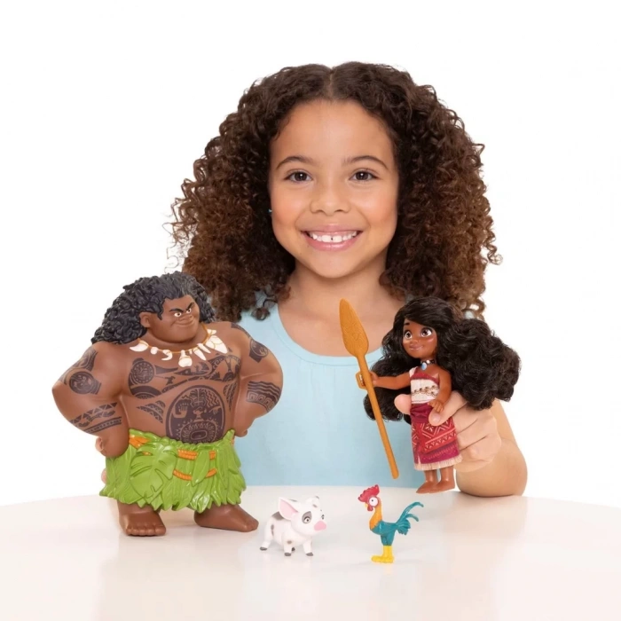 Üreticiniz Disney Moana 2 Moana Ve Maui Oyun Seti 15 Cm