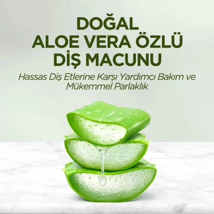 Üreticiniz Doğal Diş Macunu 90 Gr Aloe Vera