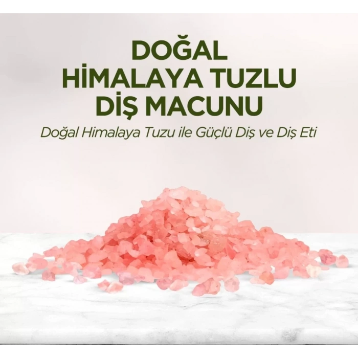 Üreticiniz Doğal Diş Macunu 90 Gr Himalaya Tuzlu