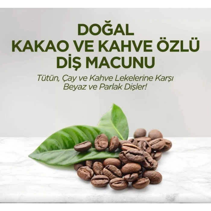 Üreticiniz Doğal Diş Macunu 90 Gr Kakao & Kahve Özlü