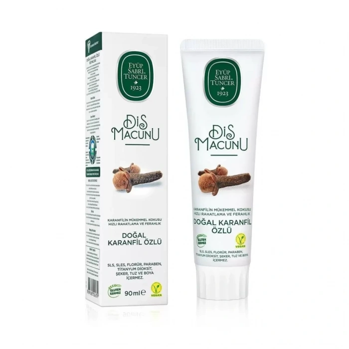 Üreticiniz Doğal Diş Macunu 90 Gr Karanfil