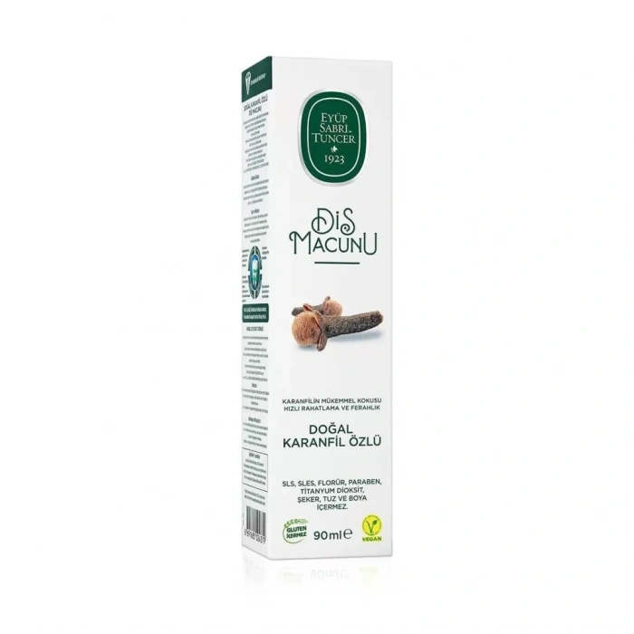 Üreticiniz Doğal Diş Macunu 90 Gr Karanfil