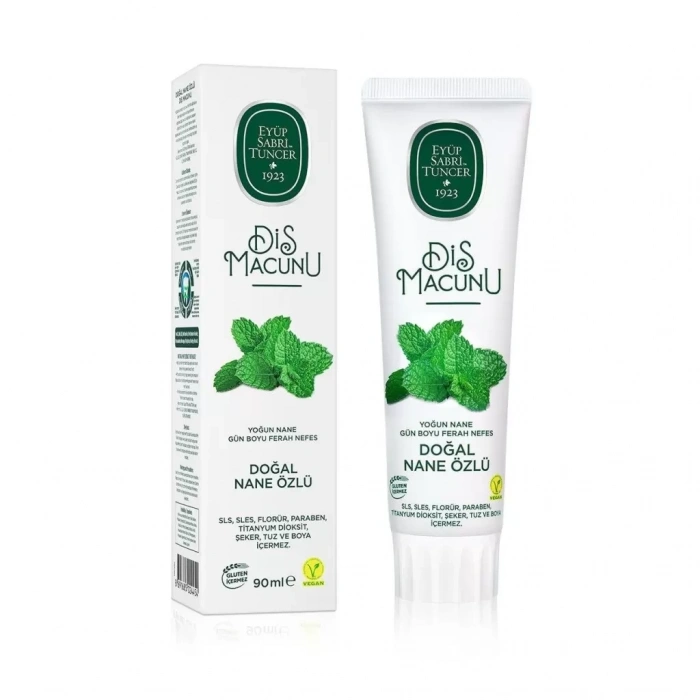Üreticiniz Doğal Diş Macunu 90 Gr Nane Özlü