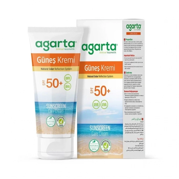 Üreticiniz Doğal Güneş Kremi Spf 50+ 100 Ml