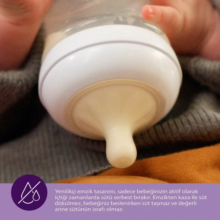 Üreticiniz Doğal Tepkili Natural Response 2li Biberon Emziği No:6 6+ Ay