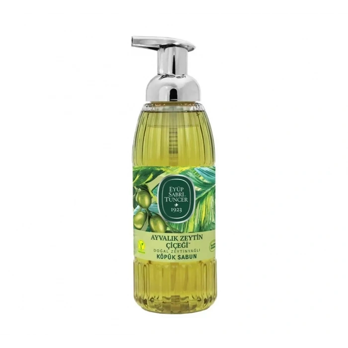 Üreticiniz Doğal Zeytinyağlı Köpük Sabun 500 Ml Ayvalık Zeytin Çiçeği