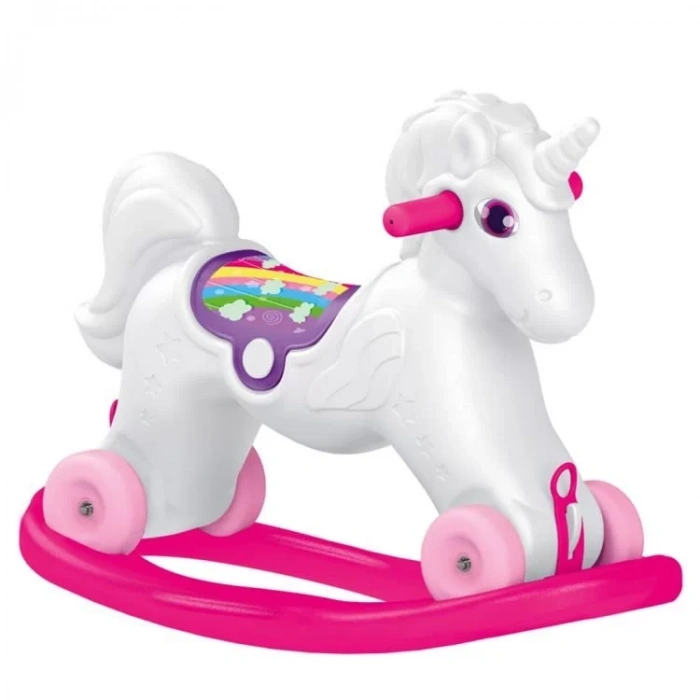 Üreticiniz Dolu Unicorn Sallanan Tekerlekli At